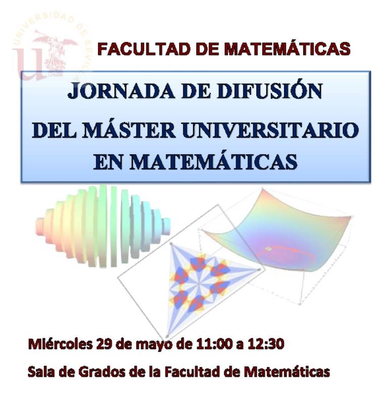 Jornada de Difusión del Máster Universitario en Matemáticas