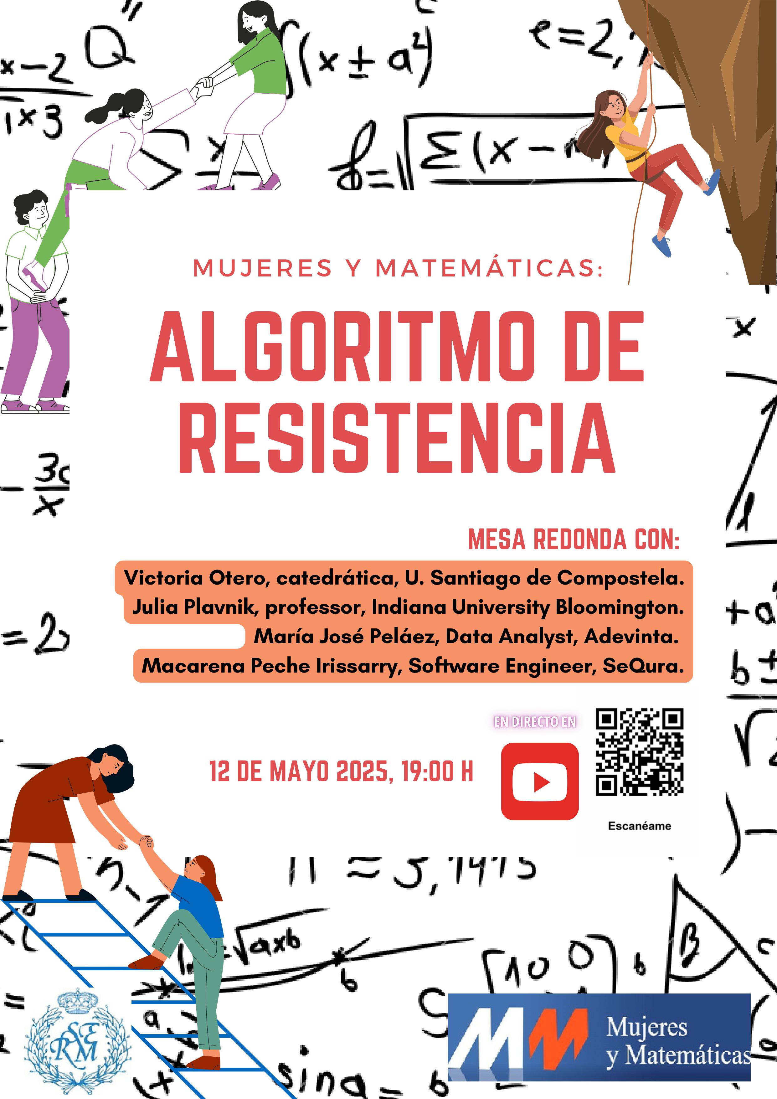 Mujeres y Matemáticas: Algoritmo de Resistencia