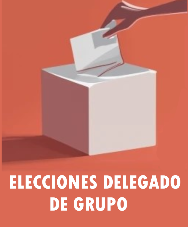 Elecciones delegado/a grupo MUM, MAES-MUM